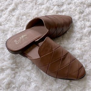 Seychelles leather mules